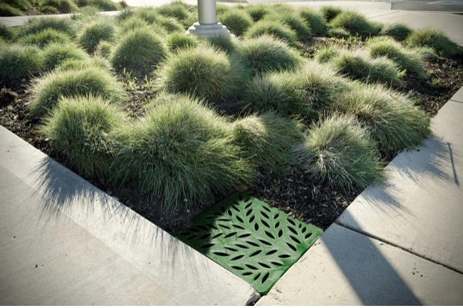 Decorative Grate in use